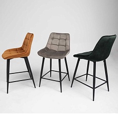 Полубарный стул AksHome Linx бежевый, велюр 86207 3