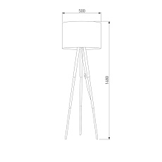 Торшер TK Lighting 5299 Tokyo 2