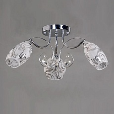 Потолочная люстра Elvan LU-36324/3-E14-Ch+Wh 1