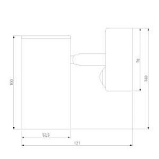 Спот Elektrostandard Rutero MRL 1003 черный a043980 3