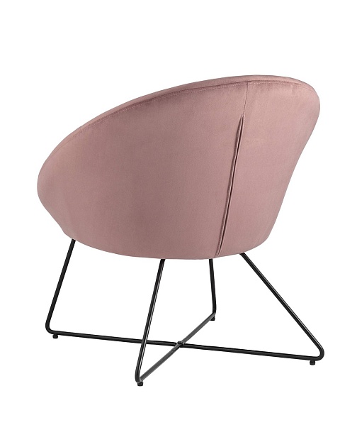 Кресло Stool Group Колумбия велюр пыльно-розовый DOUMBIA HLR-34 Фото № 5