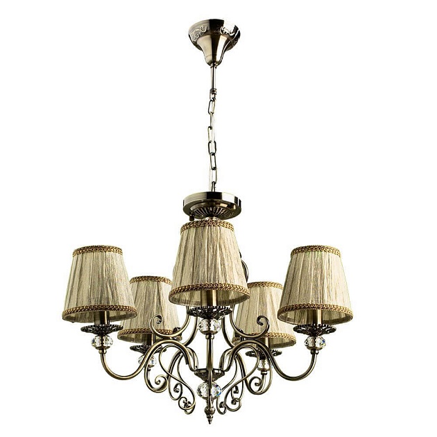 Подвесная люстра Arte Lamp Charm A2083LM-5AB изображение Подвесная люстра Arte Lamp Charm A2083LM-5AB Фото №
