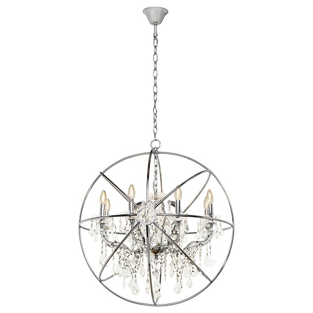 Подвесная люстра Loft IT Foucaults Orb Crystal 1896/8 Фото № 4