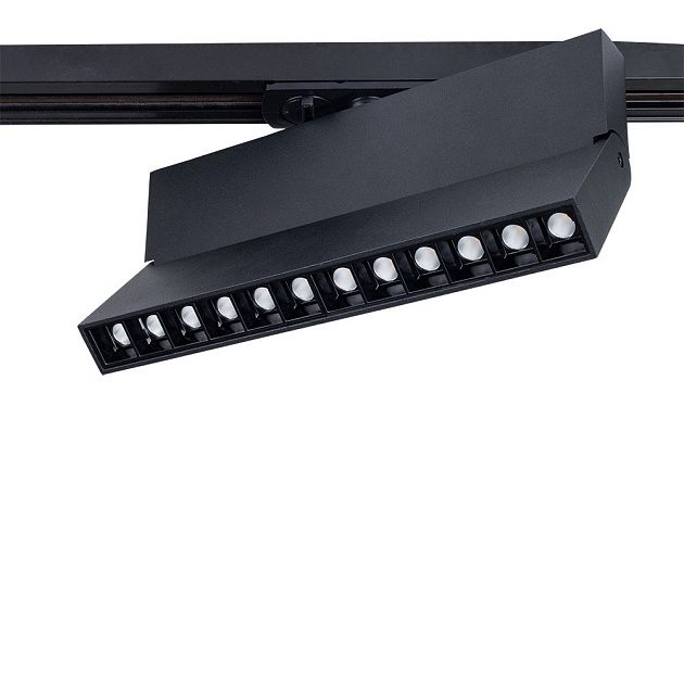 Трековый светодиодный светильник Arte Lamp Flash A4572PL-1BK Фото № 