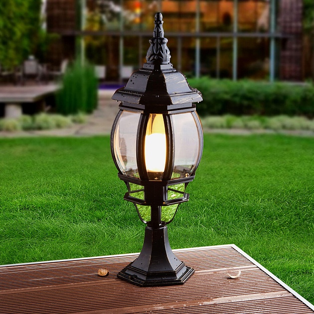 Уличный светильник Elektrostandard 1001S черное золото a034310 изображение 3 Уличный светильник Elektrostandard 1001S черное золото a034310 Фото № 3