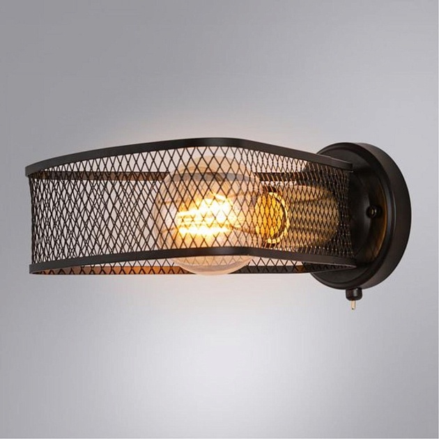 Бра Arte Lamp Maasym A7044AP-1BK изображение 4 Бра Arte Lamp Maasym A7044AP-1BK Фото № 4