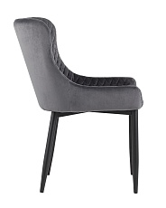 Кухонный стул Stool Group Ститч велюр серый MC15 KD HLR-21 1