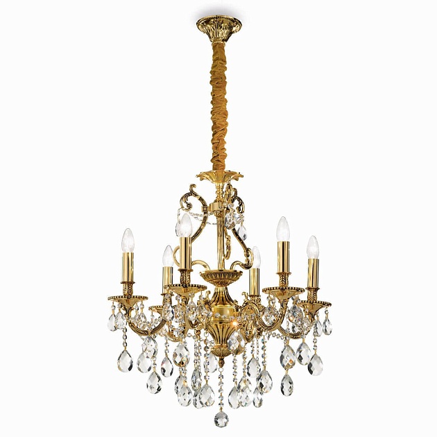 Подвесная люстра Ideal Lux Gioconda SP6 Oro 060507 Фото № 