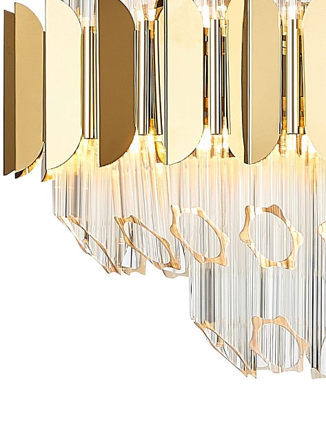 Подвесная люстра Natali Kovaltseva Rivera 81443/6C Gold Фото № 3