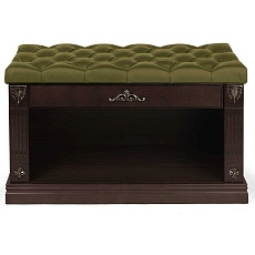 Обувница Мебелик Сильвия оливковый/венге 000752