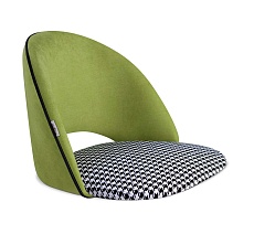 Офисный стул Sheffilton SHT-ST34-3/S95-1 оливковый/гусиная лапка/чёрный муар/золото 7234339901 2