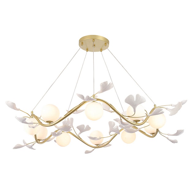 Подвесная люстра Crystal Lux Colibri SP10 Gold Фото № 6