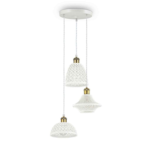 Подвесная люстра Ideal Lux Lugano SP3 206875 изображение Подвесная люстра Ideal Lux Lugano SP3 206875 Фото №