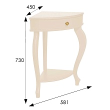 Консоль Мебелик Элегант Л 008529 2
