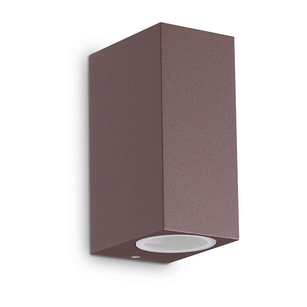 Уличный настенный светильник Ideal Lux Up AP2 Coffee 213354 Фото № 