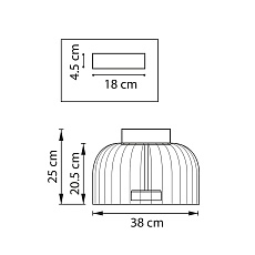 Потолочный светодиодный светильник Lightstar Celesta 809062 5