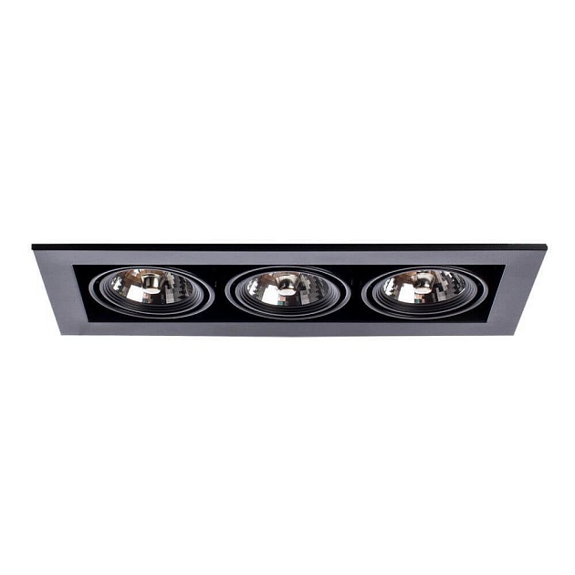 Встраиваемый светильник Arte Lamp Technika A5930PL-3BK Фото № 