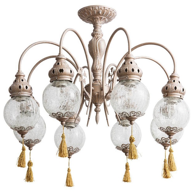 Потолочная люстра Arte Lamp A2146PL-8GA изображение Потолочная люстра Arte Lamp A2146PL-8GA Фото №