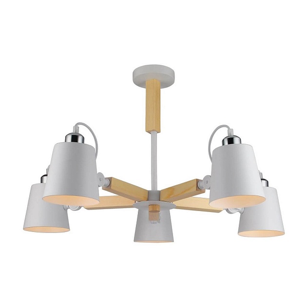 Потолочная люстра Arte Lamp A7141PL-5WH Фото № 