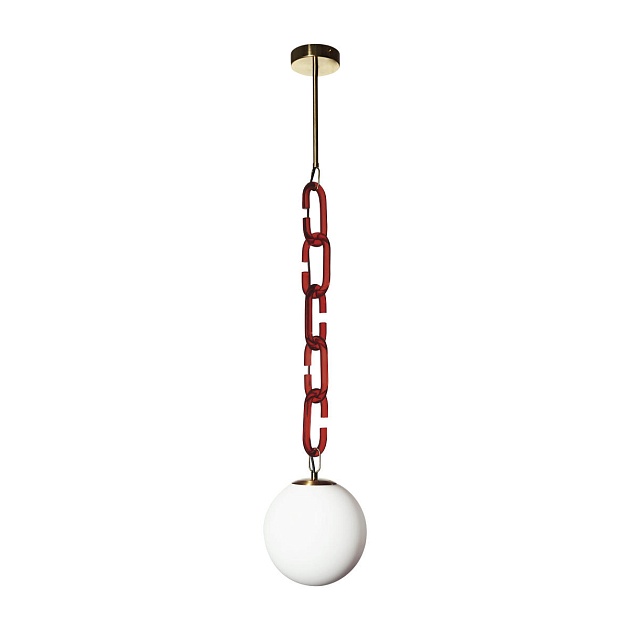 Подвесной светильник Loft IT Chain 10128P Red изображение Подвесной светильник Loft IT Chain 10128P Red Фото №