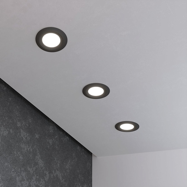 Встраиваемый светильник Elektrostandard 110 MR16 черный a053332 изображение 6 Встраиваемый светильник Elektrostandard 110 MR16 черный a053332 Фото № 6