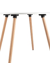 Кухонный стол Stool Group Oslo Round WT D80 белый УТ000000982 3