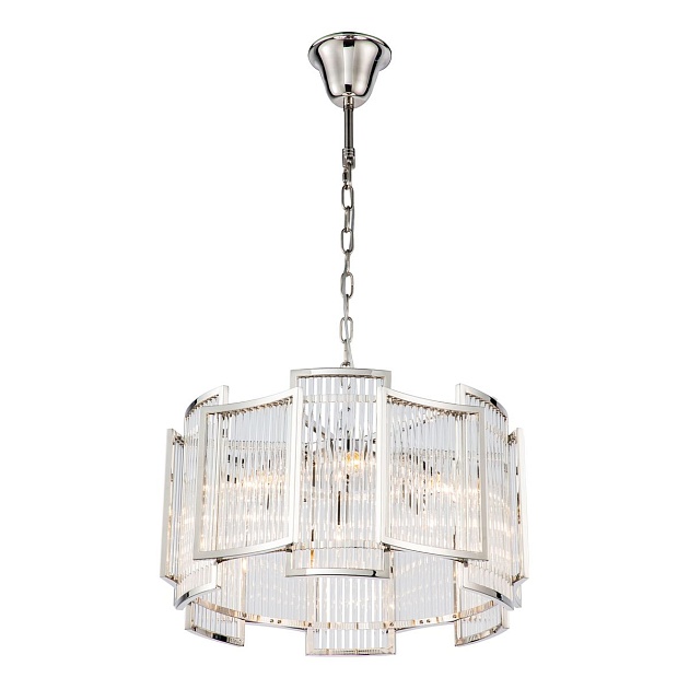 Подвесная люстра iLamp Tribeca MD0276-6C Nickel Фото № 4