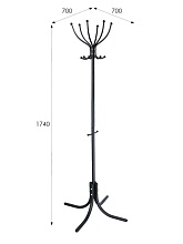 Напольная вешалка Мебелик М 6 000837 2