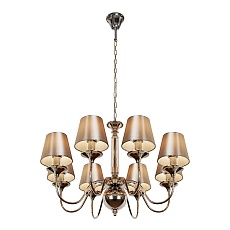 Подвесная люстра iLamp Rolling P2406-8 Nickel 3