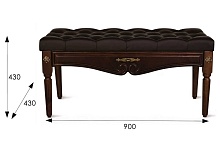 Банкетка Мебелик Сильвия 002052 1