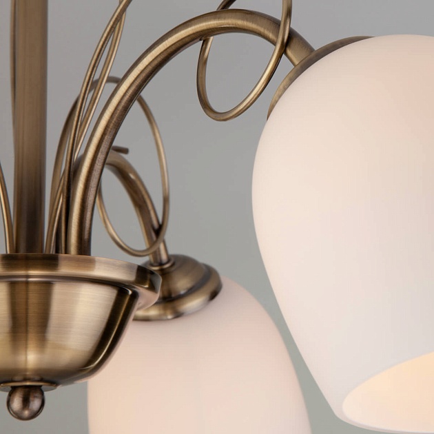 Подвесная люстра Eurosvet 30107/3 античная бронза изображение 3 Подвесная люстра Eurosvet 30107/3 античная бронза Фото № 3