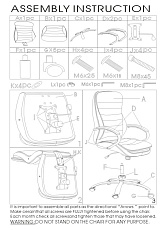 Кресло руководителя Woodville Tomar 1740 1