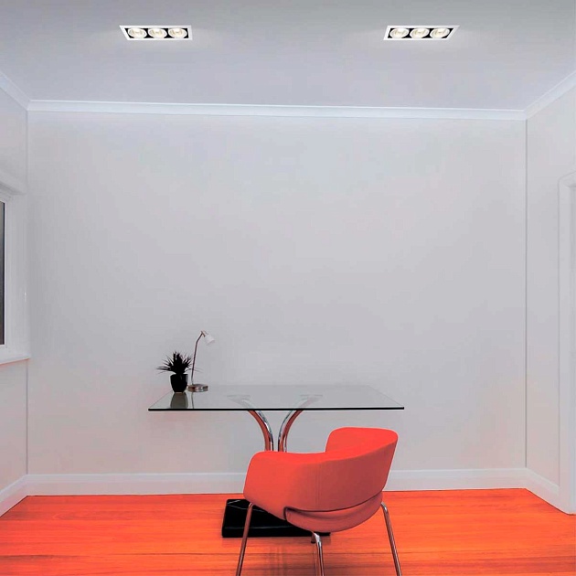 Встраиваемый светодиодный светильник Novotech Spot Gesso 358442 Фото № 3