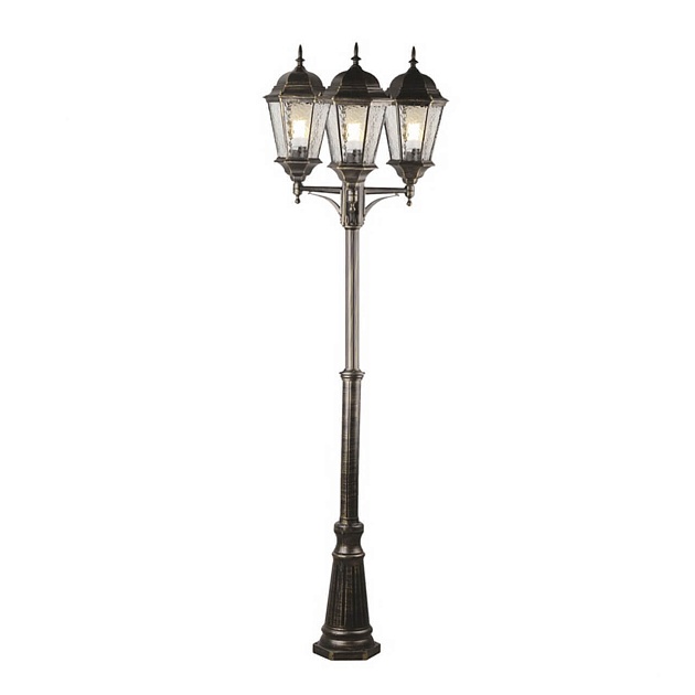 Садово-парковый светильник Arte Lamp Genova A1207PA-3BN Фото № 