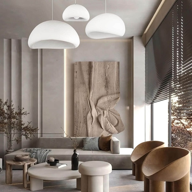 Подвесной светильник Loft IT Stone 10252/600 White изображение 7 Подвесной светильник Loft IT Stone 10252/600 White Фото № 7