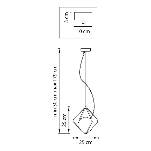 Подвесной светильник Lightstar Globo 803317 Фото № 3