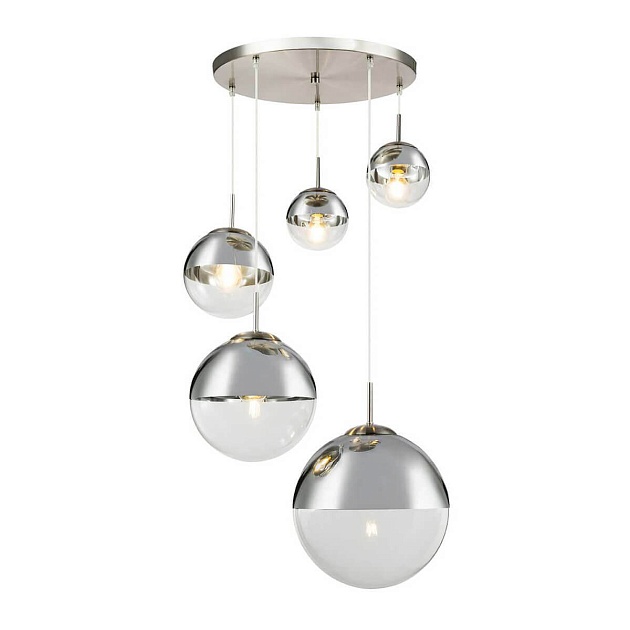 Подвесной светильник Toplight Glass TL1203H-05CH Фото № 