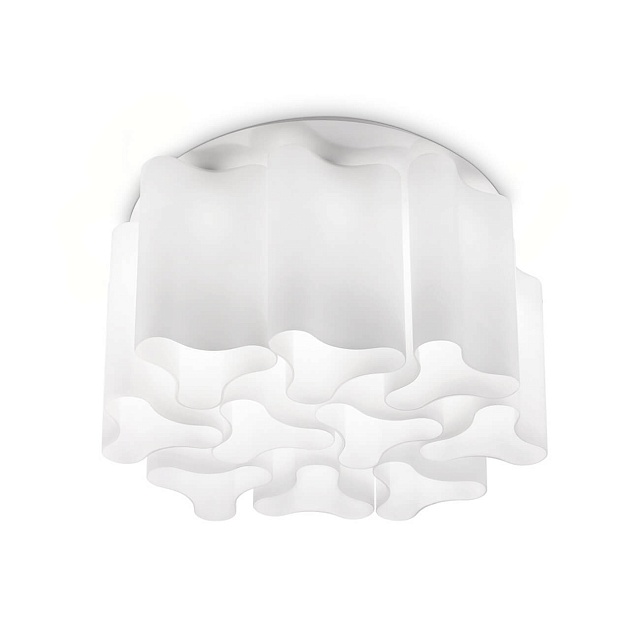 Потолочная люстра Ideal Lux Compo PL10 Bianco 125510 изображение Потолочная люстра Ideal Lux Compo PL10 Bianco 125510 Фото №