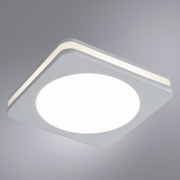 Встраиваемый светодиодный светильник Arte Lamp Tabit A8433PL-1WH Фото № 4