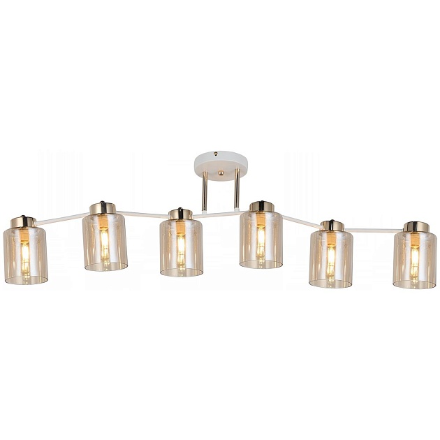 Потолочная люстра Illumico IL6111-6COU-79 WH GD Фото № 