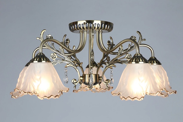 Потолочная люстра Omnilux Petrara OML-54807-05 изображение 4 Потолочная люстра Omnilux Petrara OML-54807-05 Фото № 4