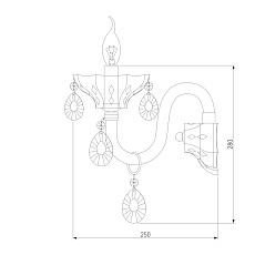 Бра Bogates Lecce 309/1 Strotskis 1