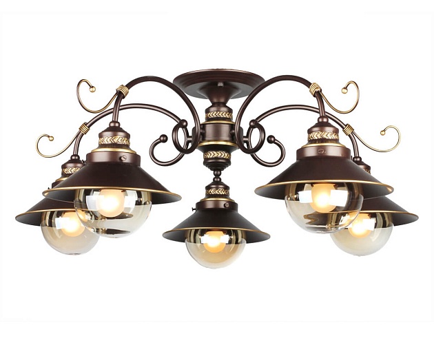 Потолочная люстра Omnilux OML-50407-05 Фото № 