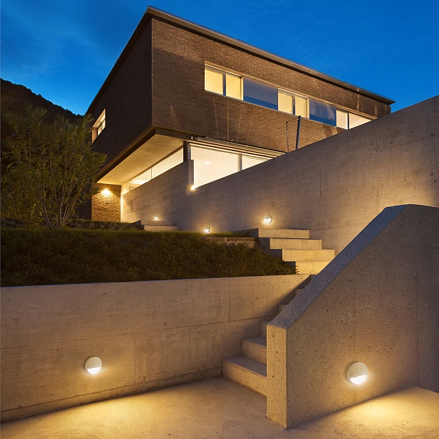 Уличный настенный светодиодный светильник Mantra Baker 7018 Фото № 4