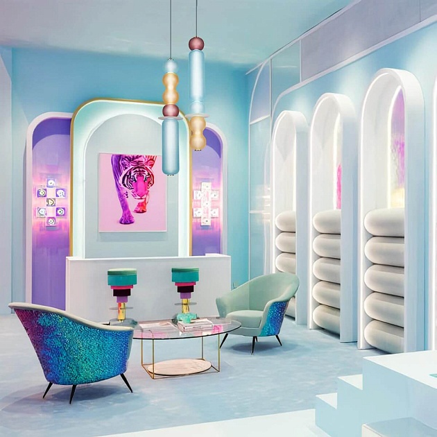 Подвесной светодиодный светильник Loft IT Lollipop 10239P/E Фото № 5