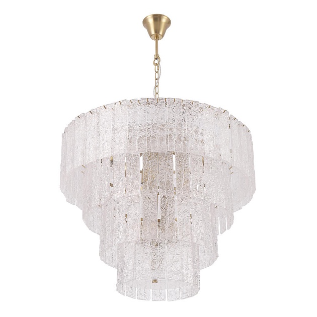Подвесная люстра Crystal Lux Ricardo SP14 Brass Фото № 