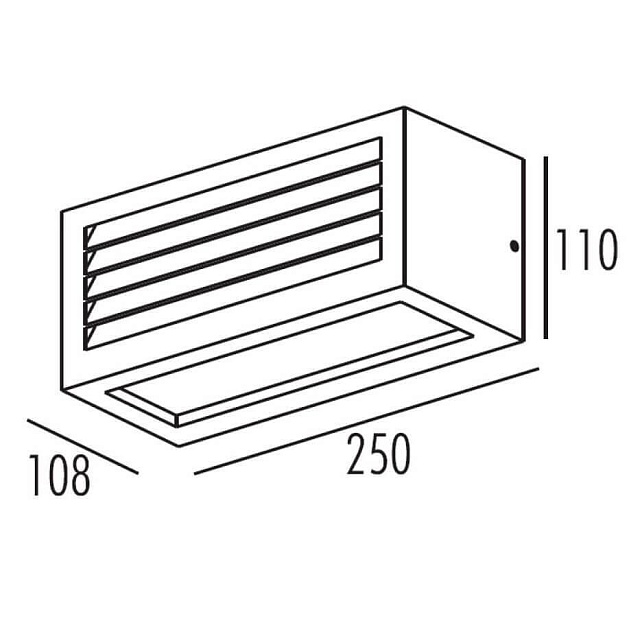 Уличный настенный светильник Lucide Dimo 27853/01/30 Фото № 2