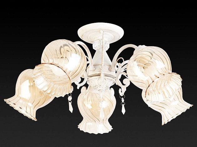 Потолочная люстра Toplight Miranda TL5690D-05WG изображение 3 Потолочная люстра Toplight Miranda TL5690D-05WG Фото № 3