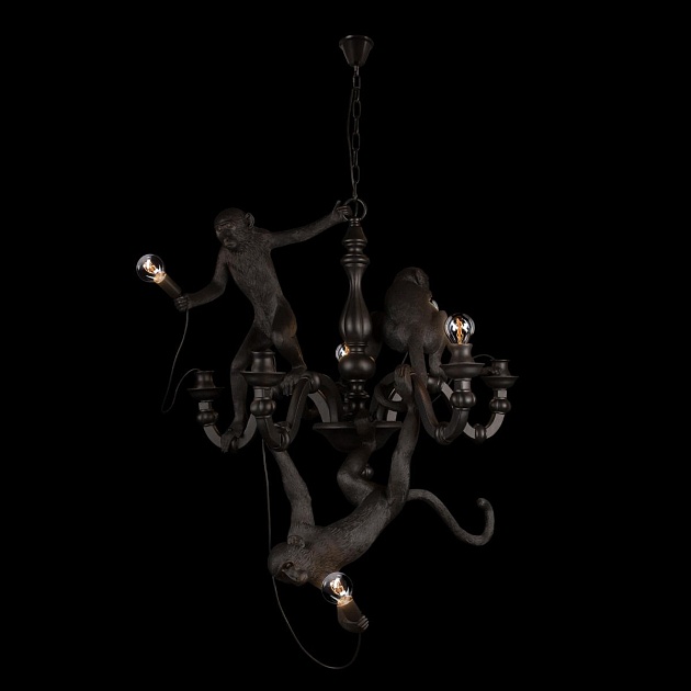 Подвесная люстра Loft IT Monkey 10314 Black изображение 2 Подвесная люстра Loft IT Monkey 10314 Black Фото № 2