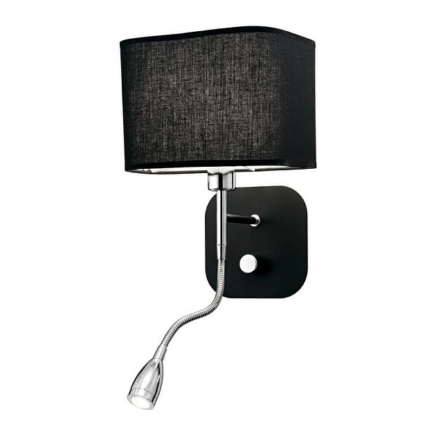 Бра Ideal Lux Holiday AP2 Nero 124179 изображение Бра Ideal Lux Holiday AP2 Nero 124179 Фото №